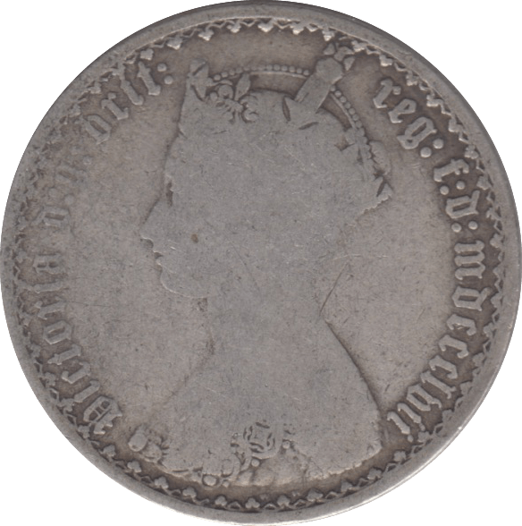1857 FLORIN ( FAIR ) 1 - Florin - Cambridgeshire Coins