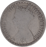 1857 FLORIN ( FAIR ) 1 - Florin - Cambridgeshire Coins