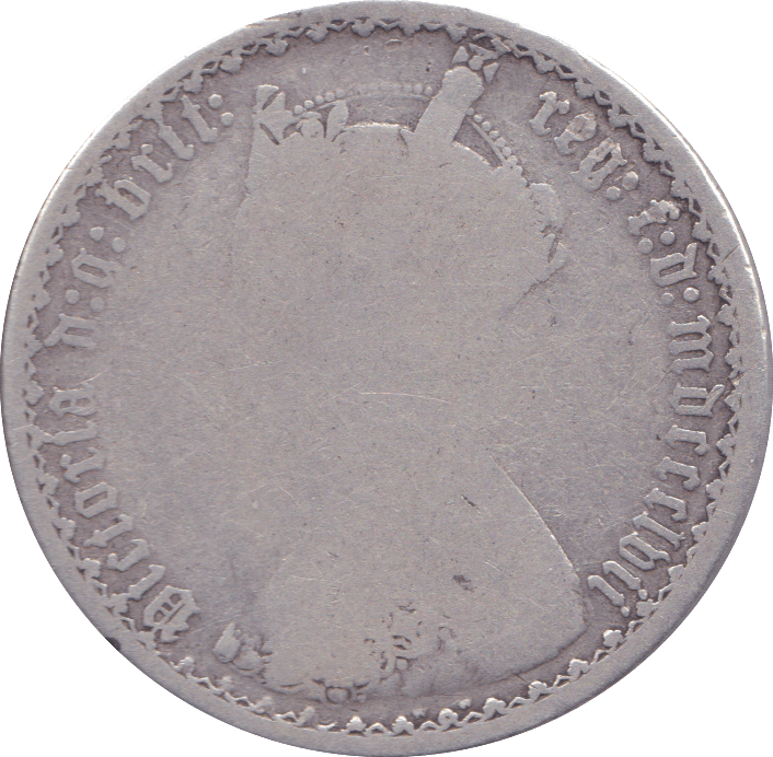 1857 FLORIN ( FAIR ) - Florin - Cambridgeshire Coins