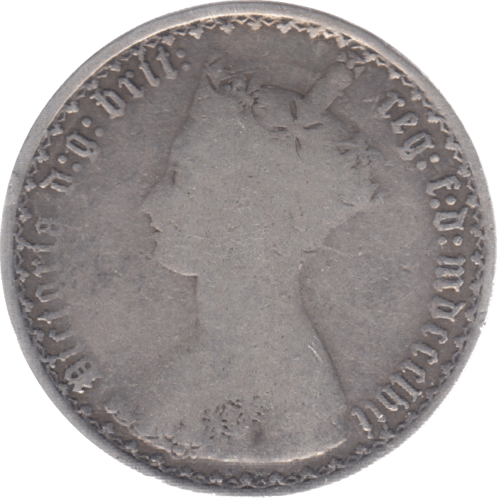 1857 FLORIN ( FAIR ) - Florin - Cambridgeshire Coins