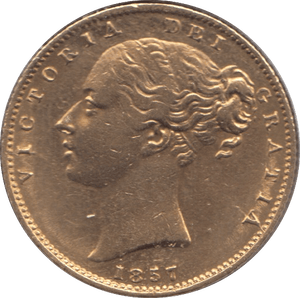 1857 GOLD SOVEREIGN ( GVF ) 2 - Sovereign - Cambridgeshire Coins