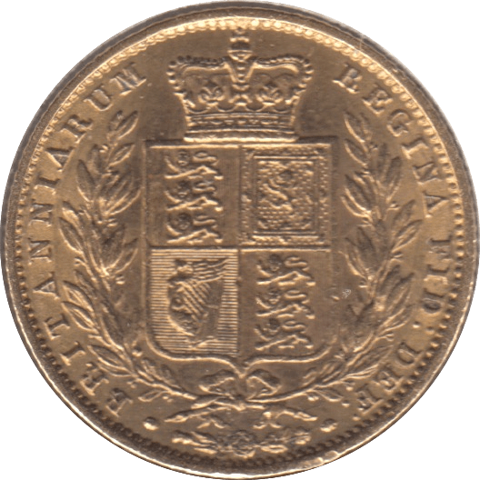 1857 GOLD SOVEREIGN ( GVF ) 2 - Sovereign - Cambridgeshire Coins