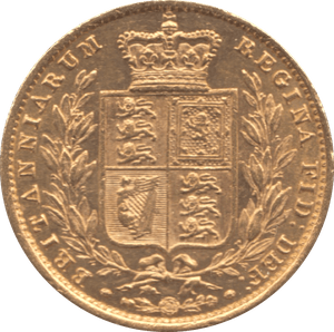 1857 GOLD SOVEREIGN ( GVF ) REF 1 - Sovereign - Cambridgeshire Coins