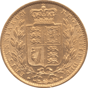 1857 GOLD SOVEREIGN ( GVF ) REF 2 - Sovereign - Cambridgeshire Coins