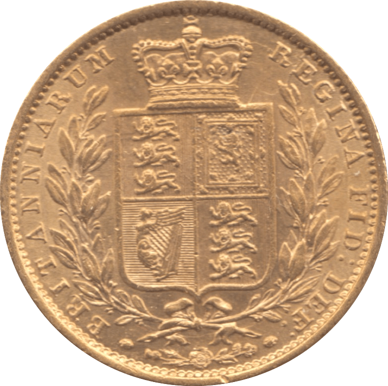 1857 GOLD SOVEREIGN ( GVF ) REF 2 - Sovereign - Cambridgeshire Coins