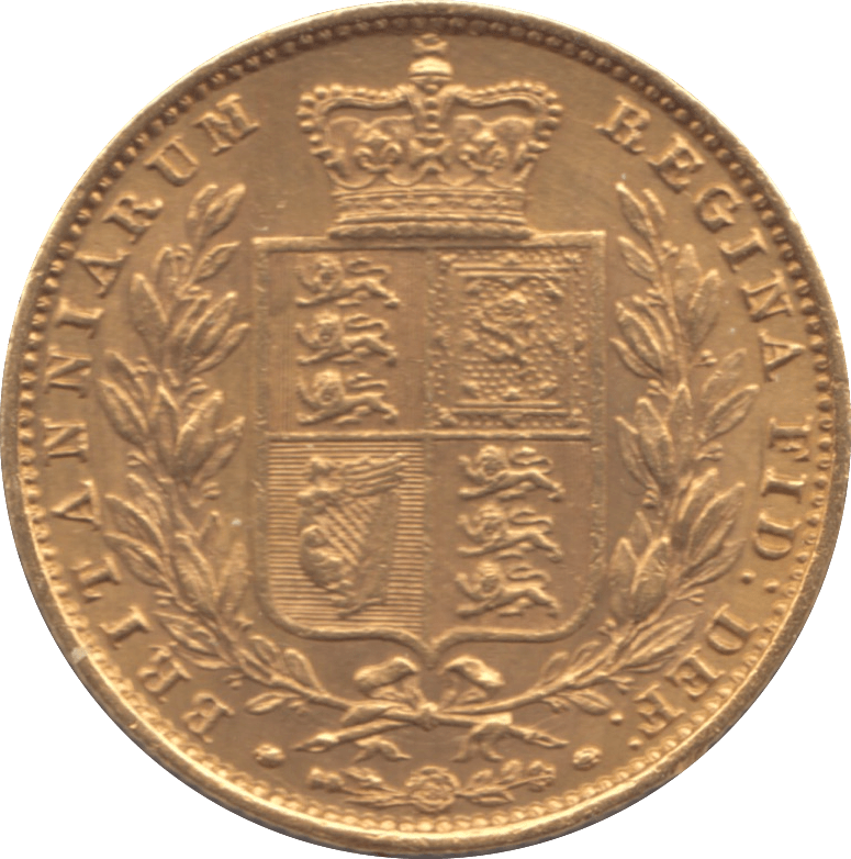 1857 GOLD SOVEREIGN ( GVF ) REF 3 - Sovereign - Cambridgeshire Coins