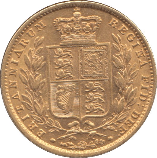 1857 GOLD SOVEREIGN ( GVF ) - Sovereign - Cambridgeshire Coins