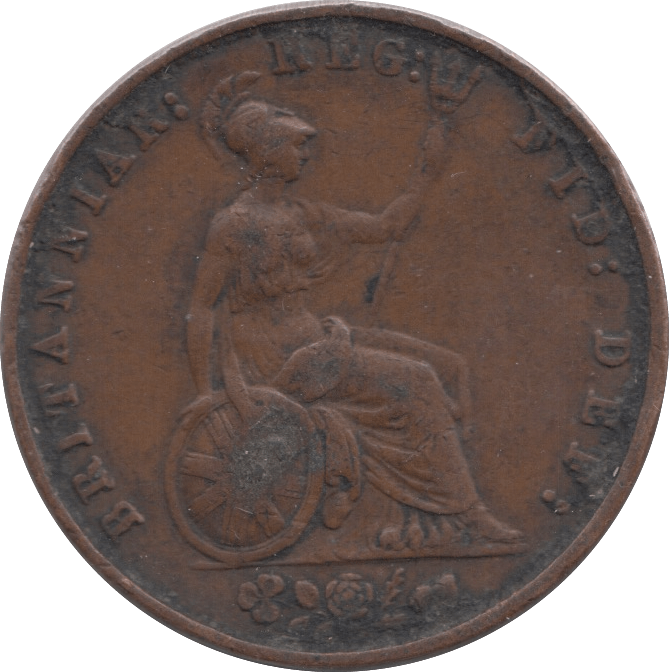 1857 HALF PENNY ( GF ) 3 - HALFPENNY - Cambridgeshire Coins
