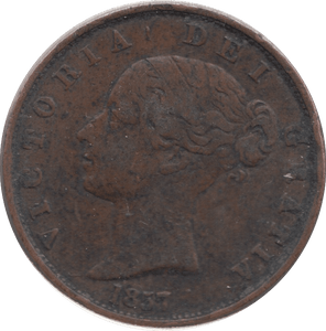 1857 HALF PENNY ( GF ) 3 - HALFPENNY - Cambridgeshire Coins
