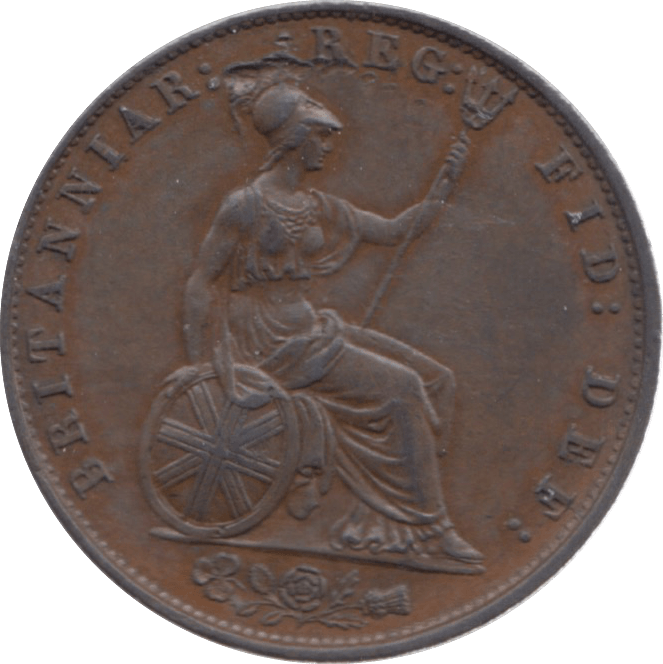 1857 HALFPENNY ( AUNC ) 23 - Halfpenny - Cambridgeshire Coins