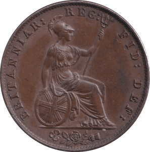1857 HALFPENNY ( UNC ) - Halfpenny - Cambridgeshire Coins