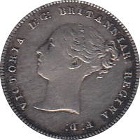 1857 MAUNDY FOURPENCE ( GVF ) - Maundy Coins - Cambridgeshire Coins