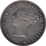 1857 MAUNDY FOURPENCE ( GVF ) - Maundy Coins - Cambridgeshire Coins