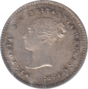 1857 MAUNDY TWOPENCE ( AUNC ) - Maundy Coins - Cambridgeshire Coins