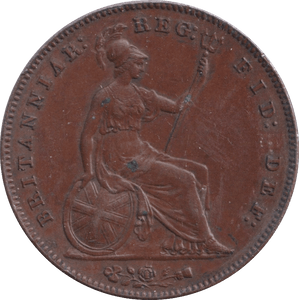 1857 PENNY ( AUNC ) - Penny - Cambridgeshire Coins