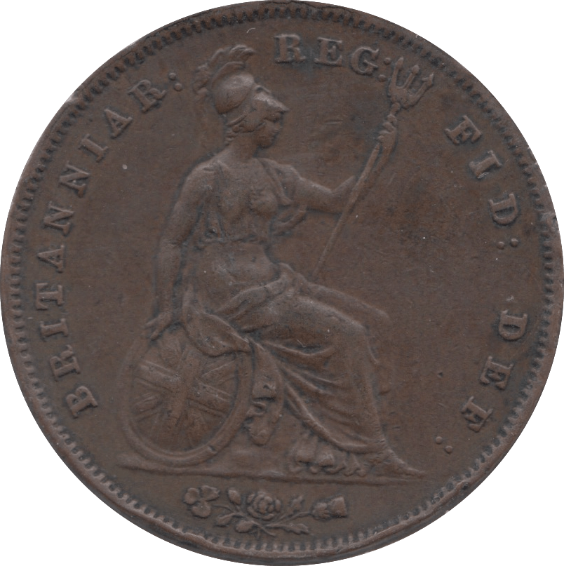 1857 PENNY ( VF ) 3 - Penny - Cambridgeshire Coins