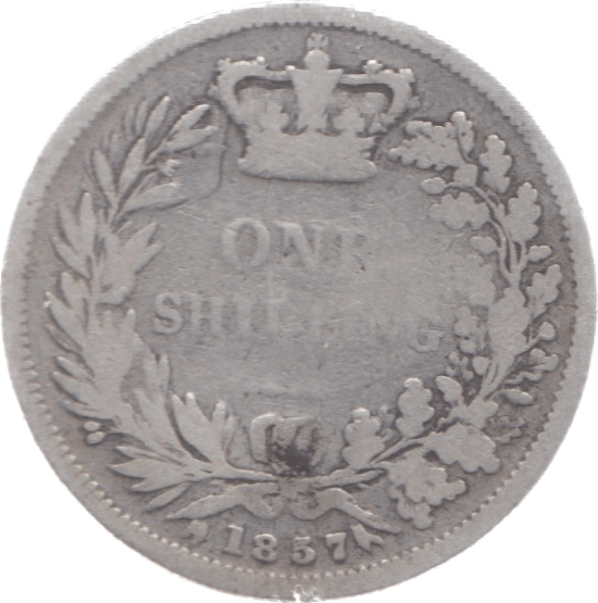 1857 SHILLING ( FAIR ) 9 - Shilling - Cambridgeshire Coins