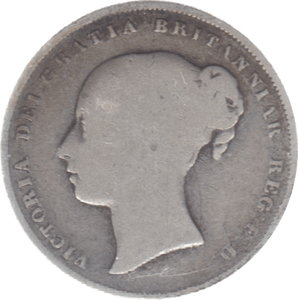 1857 SHILLING ( FAIR ) 9 - Shilling - Cambridgeshire Coins
