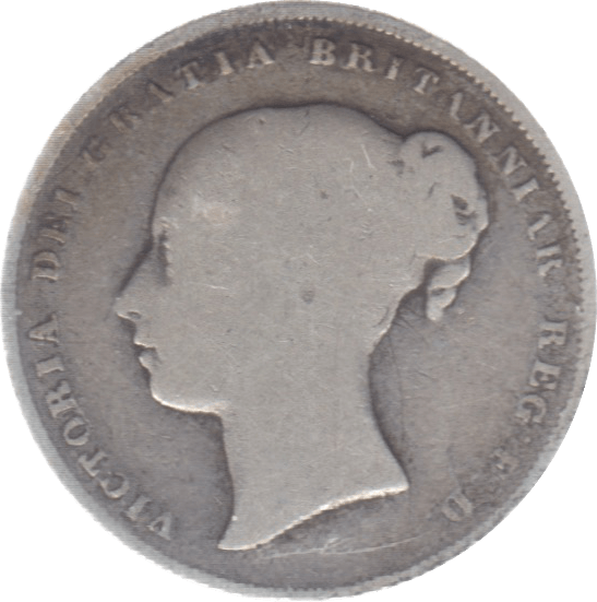 1857 SHILLING ( FAIR ) 9 - Shilling - Cambridgeshire Coins