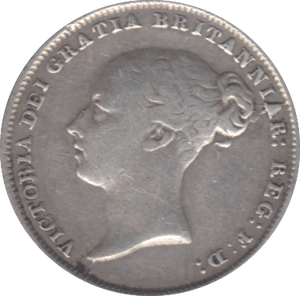 1857 SIXPENCE ( GF ) 5 - Sixpence - Cambridgeshire Coins