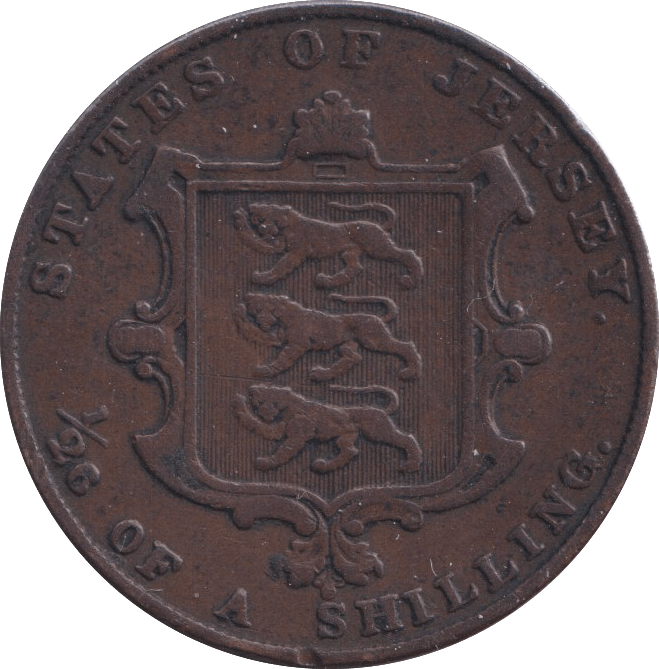 1858 1/26 SHILLING JERSEY - WORLD COINS - Cambridgeshire Coins