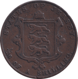 1858 1/26 SHILLING JERSEY - WORLD COINS - Cambridgeshire Coins