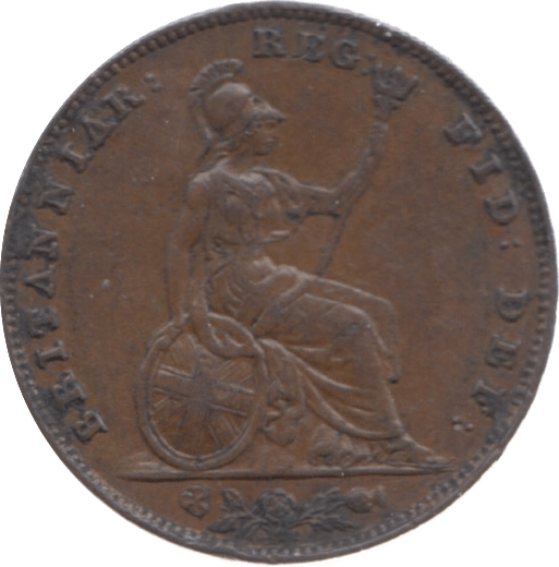 1858 FARTHING ( GVF ) 23 - Farthing - Cambridgeshire Coins