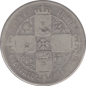 1858 FLORIN ( FAIR ) 3 - Florin - Cambridgeshire Coins