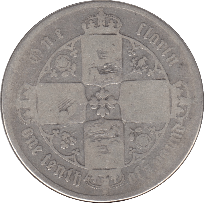 1858 FLORIN ( FAIR ) 3 - Florin - Cambridgeshire Coins