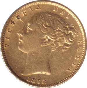 1858 GOLD SOVEREIGN ( GVF ) - Sovereign - Cambridgeshire Coins