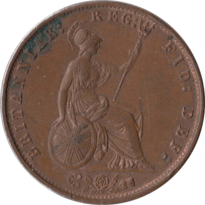 1858 HALFPENNY ( AUNC ) - Halfpenny - Cambridgeshire Coins