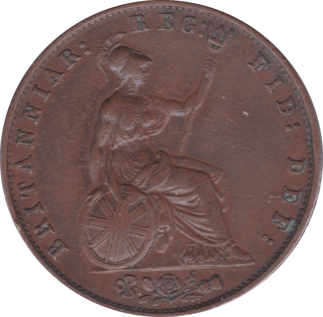 1858 HALFPENNY ( GVF ) A - Halfpenny - Cambridgeshire Coins