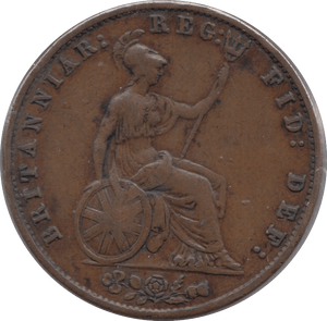 1858 HALFPENNY ( GVF ) - Halfpenny - Cambridgeshire Coins