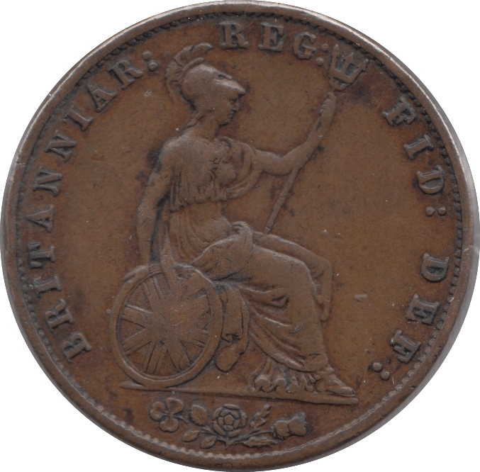 1858 HALFPENNY ( GVF ) - Halfpenny - Cambridgeshire Coins