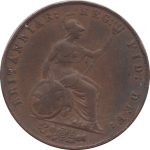 1858 HALFPENNY ( VF ) 14 - Halfpenny - Cambridgeshire Coins