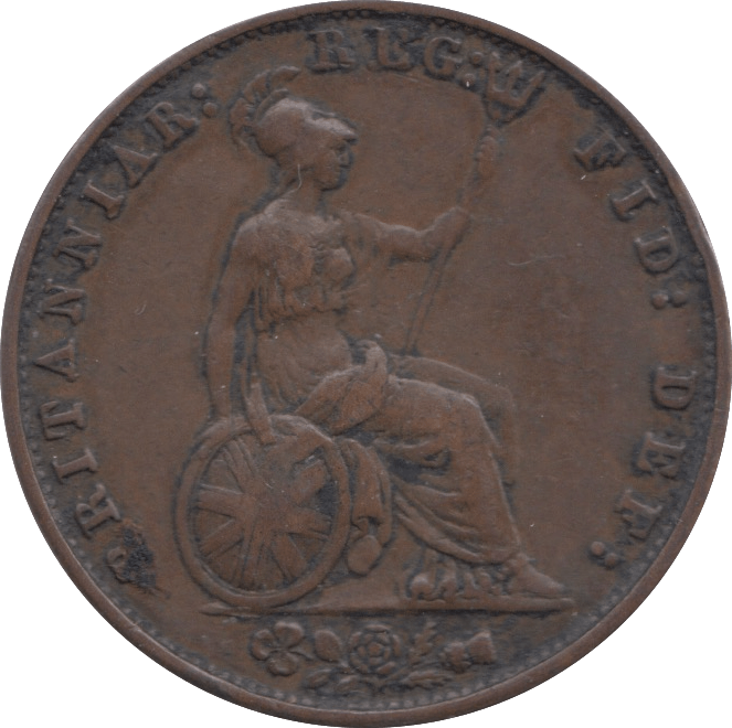 1858 HALFPENNY ( VF ) 4 - Halfpenny - Cambridgeshire Coins