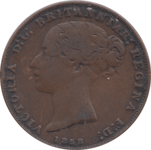 1858 JERSEY 1/26 OF A SHILLING - WORLD COINS - Cambridgeshire Coins