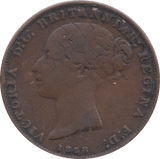 1858 JERSEY 1/26 OF A SHILLING - WORLD COINS - Cambridgeshire Coins