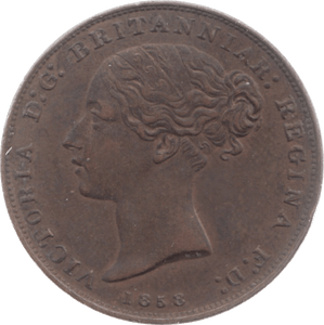 1858 JERSEY 1/26 OF A SHILLING - WORLD COINS - Cambridgeshire Coins