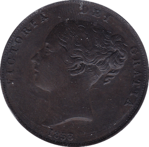 1858 PENNY ( AEF ) - Penny - Cambridgeshire Coins