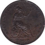 1858 PENNY ( AEF ) - Penny - Cambridgeshire Coins