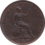 1858 PENNY ( AUNC ) 1 - Penny - Cambridgeshire Coins