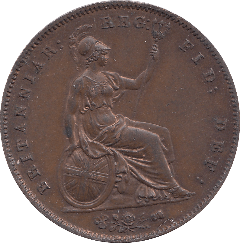 1858 PENNY ( AUNC ) B - Penny - Cambridgeshire Coins