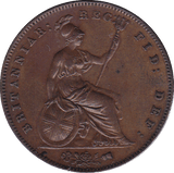 1858 PENNY ( EF ) WW INCURSE - Penny - Cambridgeshire Coins