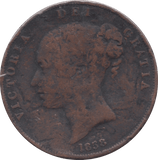 1858 PENNY ( FAIR ) - Penny - Cambridgeshire Coins