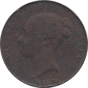 1858 PENNY ( FAIR ) - Penny - Cambridgeshire Coins