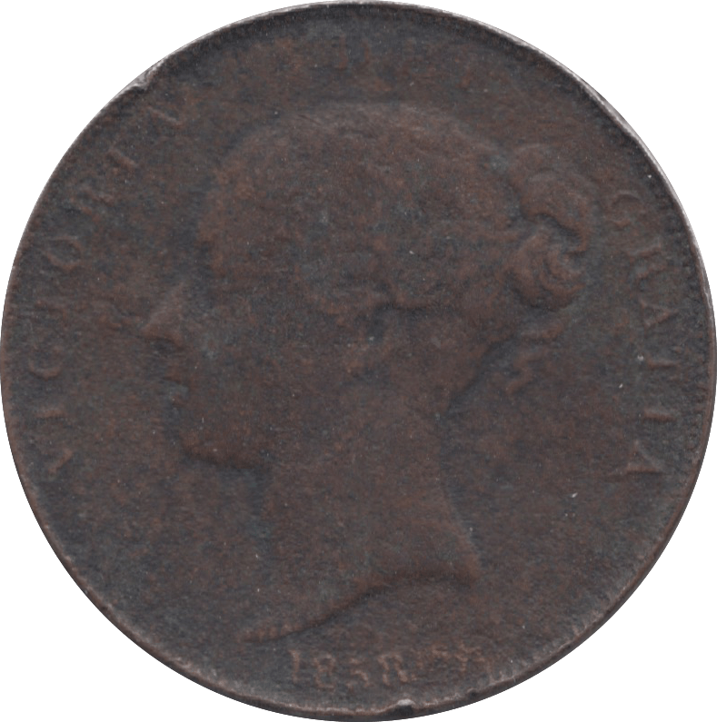 1858 PENNY ( FAIR ) - Penny - Cambridgeshire Coins