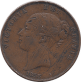 1858 PENNY ( GF ) 2 - Penny - Cambridgeshire Coins