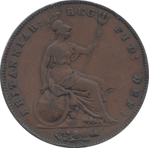 1858 PENNY ( GF ) 4 - Penny - Cambridgeshire Coins