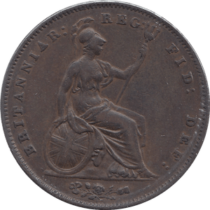 1858 PENNY ( GVF ) B - Penny - Cambridgeshire Coins